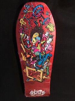 Grailjeff Grosso Toyboxsanta Cruz Skateboard Signed Danzig! Last One