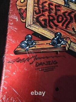 Grailjeff Grosso Toyboxsanta Cruz Skateboard Signed Danzig! Last One