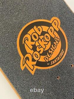 Gripped Santa Cruz Roskopp Face Skateboard Deck 80s Old School Vintage Reissue