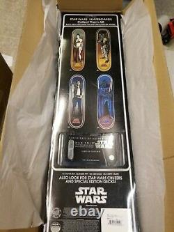 HARD TO FIND Santa Cruz Star Wars Skateboard Set (All 4) SPECIAL EDITION DECKS