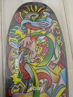 HOSOI x Santa Cruz Rare Skateboard Deck 9.8 x 30.5 inch Black from Japan