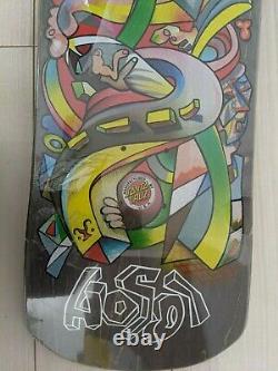 HOSOI x Santa Cruz Rare Skateboard Deck 9.8 x 30.5 inch Black from Japan