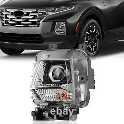 Halogen Headlight Driver Side For 2022 2023 Hyundai Santa Cruz 92101-K5000 New