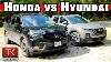 Honda Ridgeline Vs Hyundai Santa Cruz Comparing Size Space Power Towing Off Road U0026 More