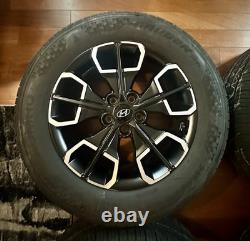 Hyundai Santa Cruz OEM Tires And Black Wheels 18 Like New
