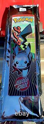 IN HAND RARE Santa Cruz X Pokémon Skateboard Deck 8 Blind Bag BRAND NEW