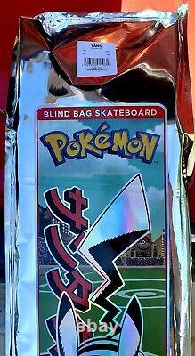 IN HAND RARE Santa Cruz X Pokémon Skateboard Deck 8 Blind Bag BRAND NEW