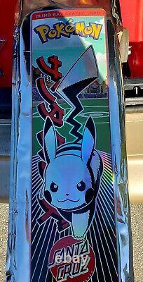 IN HAND RARE Santa Cruz X Pokémon Skateboard Deck 8 Blind Bag BRAND NEW