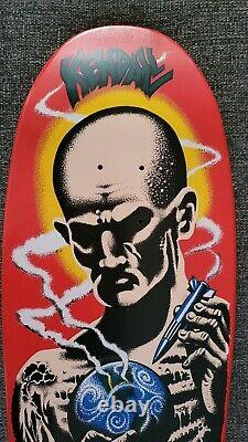 JEFF KENDALL Santa Cruz 30 Fcking Yrs Atomic Man Rare Skateboard Deck ltd