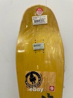 Jason Jessee Guadalupe Santa Cruz Skateboard Deck Reissue Yellow Style Rare