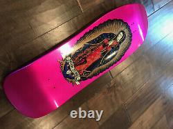 Jason Jessee Pink Metallic Guadalupe skateboard deck Santa Cruz