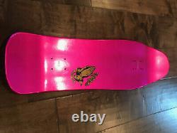 Jason Jessee Pink Metallic Guadalupe skateboard deck Santa Cruz