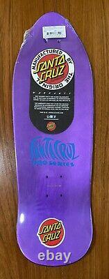 Jason Jessee Santa Cruz Sun God Skateboard Deck Purple Metallic SunGod In Shrink