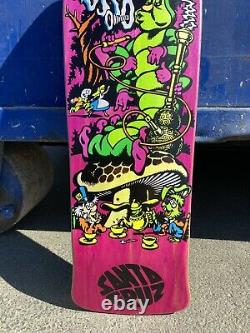 Jeff Grosso Alice Skateboard Cease & Desist Santa Cruz Reissue Vintage