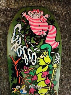 Jeff Grosso Cease And Desist Santa Cruz Skateboard Alice In Wonderland Mint Ltd