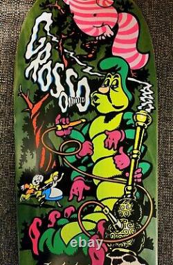 Jeff Grosso Cease And Desist Santa Cruz Skateboard Alice In Wonderland Mint Ltd