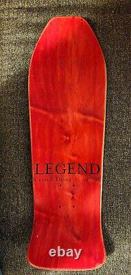 Jeff Grosso Cease And Desist Santa Cruz Skateboard Alice In Wonderland Mint Ltd