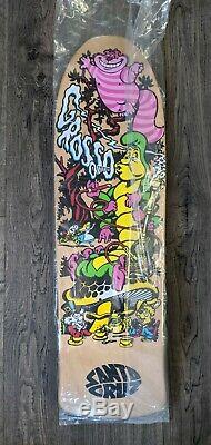Jeff Grosso Skateboard Deck Santa Cruz Ap/50 Cease & Desist Alice In Wonderland
