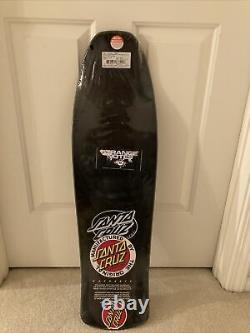Jeff Grosso Special Edition skateboard deck santa cruz toybox rare black Signed