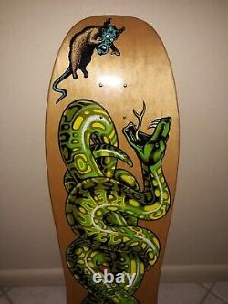 Jeff Kendall Santa Cruz Early Snake Reissue. Never Gripped, Storage Marks Only