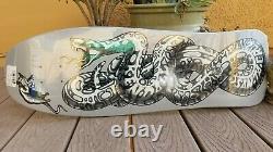 Jeff Kendall Snake Dust to Dust Santa Cruz Skateboard Deck Jim Phillips