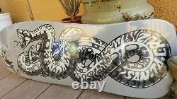 Jeff Kendall Snake Dust to Dust Santa Cruz Skateboard Deck Jim Phillips