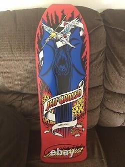Jeff grosso skateboard deck santa cruz reissue