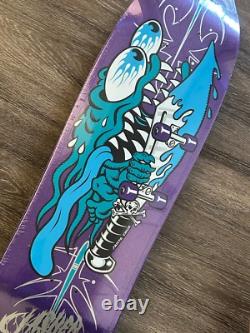 Keith Meek PINSTRIPE SLASHER Santa Cruz Skateboards flake 9.23