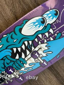 Keith Meek PINSTRIPE SLASHER Santa Cruz Skateboards flake 9.23