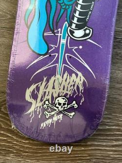 Keith Meek PINSTRIPE SLASHER Santa Cruz Skateboards flake 9.23
