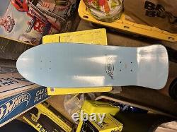 Keith Meek Slasher Santa Cruz Skateboard Deck Blue Thirty Fckin Years Rare