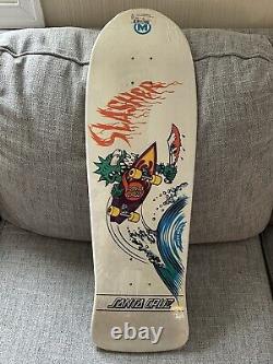 Keith Meek Slasher Santa Cruz Skateboard Deck Rare Sealed White Thirty To Life