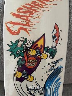 Keith Meek Slasher Santa Cruz Skateboard Deck Rare Sealed White Thirty To Life