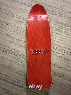 Krooked Mark Gonzalez Deck Rare Side Cut NOS Alva Blind Santa Cruz Old School