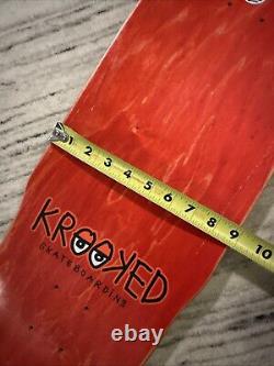 Krooked Mark Gonzalez Deck Rare Side Cut NOS Alva Blind Santa Cruz Old School