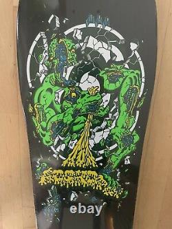 LIMITED EDITION Santa Cruz Rob Roskopp IV Skateboard Deck 500 Made Rob 4 Black