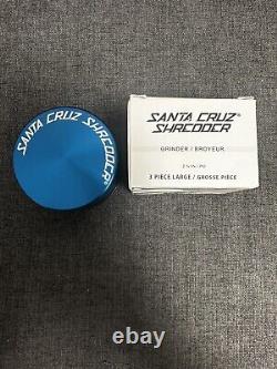 Large 2.8 Santa Cruz x Zushi Shredder Grinder 3 PIECE Aluminum (2 3/4 IN/PO)