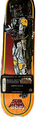 Limited Edition Santa Cruz Boba Fett Skateboard