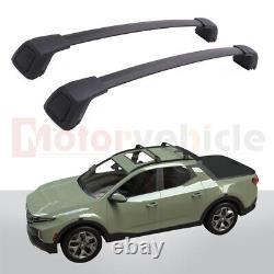 Lockable Cross Bars For Hyundai Santa Cruz 2022 2023 Luggage Roof Rack Rails