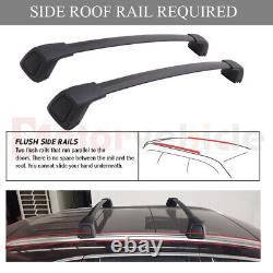 Lockable Cross Bars For Hyundai Santa Cruz 2022 2023 Luggage Roof Rack Rails