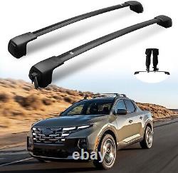 Lockable Roof Racks Cross Bars for Hyundai Santa Cruz 2021-2025 NEW OPEN BOX