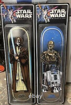 Lot of 7 New Star Wars Limited Edition Santa Cruz Skateboards Vader Skywalker