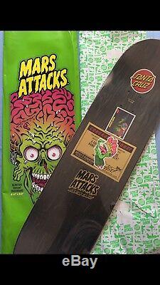 Mars Attacks Santa Cruz Skateboard Deck LTD 50 Super Custom Artist Beast 1/1