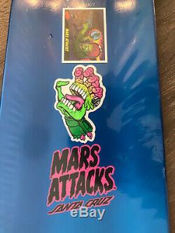 Mars Attacks Santa Cruz Skateboard Deck Sparkle Reaper