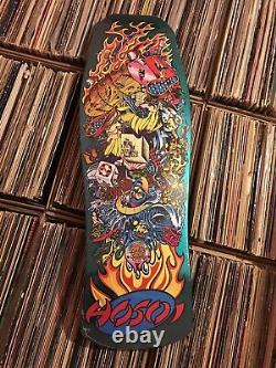 NEW Hosoi Collage Candy Mint Reissue Skateboard Santa Cruz Skate Deck 10x30 HTF