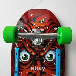 NEW! SANTA CRUZ ROB ROSKOPP FACE COMPLETE CRUZER 80s CRUISER SKATEBOARD 9.5×31