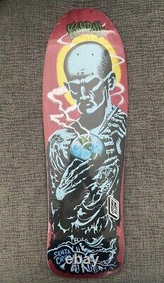 NEW Santa Cruz Jeff Kendall Atomic Man Reissue Skateboard Deck 9.75 x 31.66