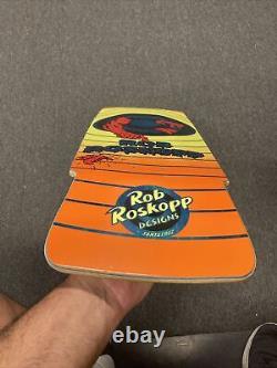 NEW Santa Cruz Rob Roskopp Reissue Vintage Skateboard Deck Target II