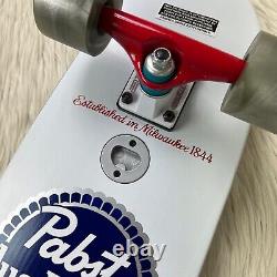 NEW Santa Cruz Skateboards Pabst Blue Ribbon Cold One Cruzer Skateboard