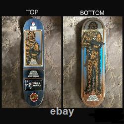 NEWSDCC2018 Exclusive STAR WARS CHEWBACCA (Chewy) Santa Cruz Skate Deck